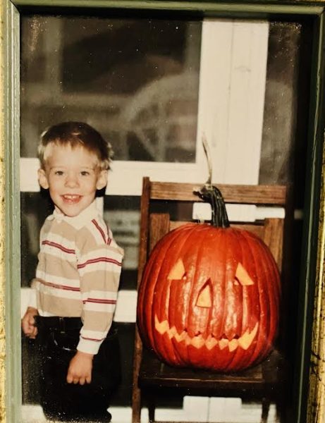 Mr. Lajba, age 4, around Halloween in 1994. 